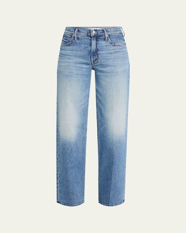 Lil' Mid-Rise Tunnel Vision Sneak Jeans